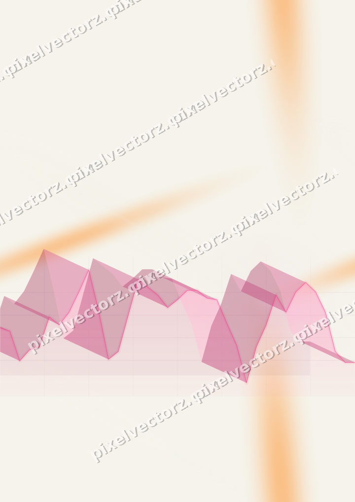 Nahtloser Pastell Diagramm Hintergrund in Rosa und Orange