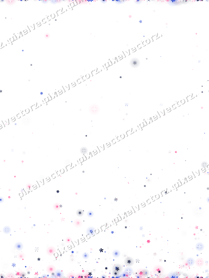 Nahtloser Glitzeraufstieg in Rosa und Blau auf transparentem Grund