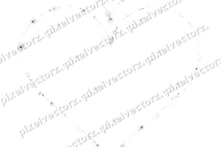 Nahtloses Glitzerherz aus Funken in Dunkelblau auf transparentem Grund