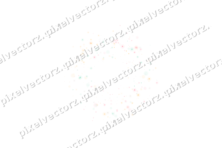 Nahtloser Glitzerkranz in Blassrosa auf transparentem Grund