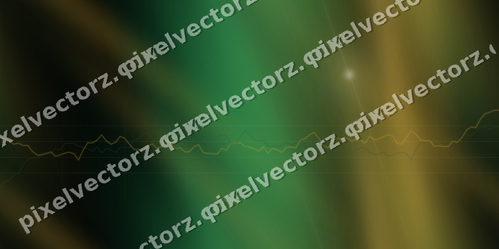 Nahtloser Neon Diagramm Hintergrund in Bernstein und Grün