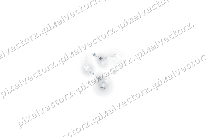 Nahtloses Glitzerherz aus Funken in Blassblau auf transparentem Grund