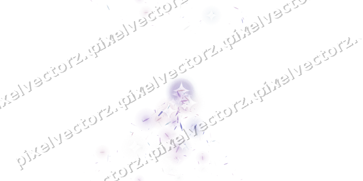 Nahtloser Glitzerfächer aus Splittern auf transparentem Grund