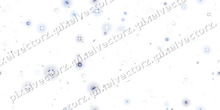 Nahtlose Glitzerstreuung in Blau und Türkis auf transparentem Grund