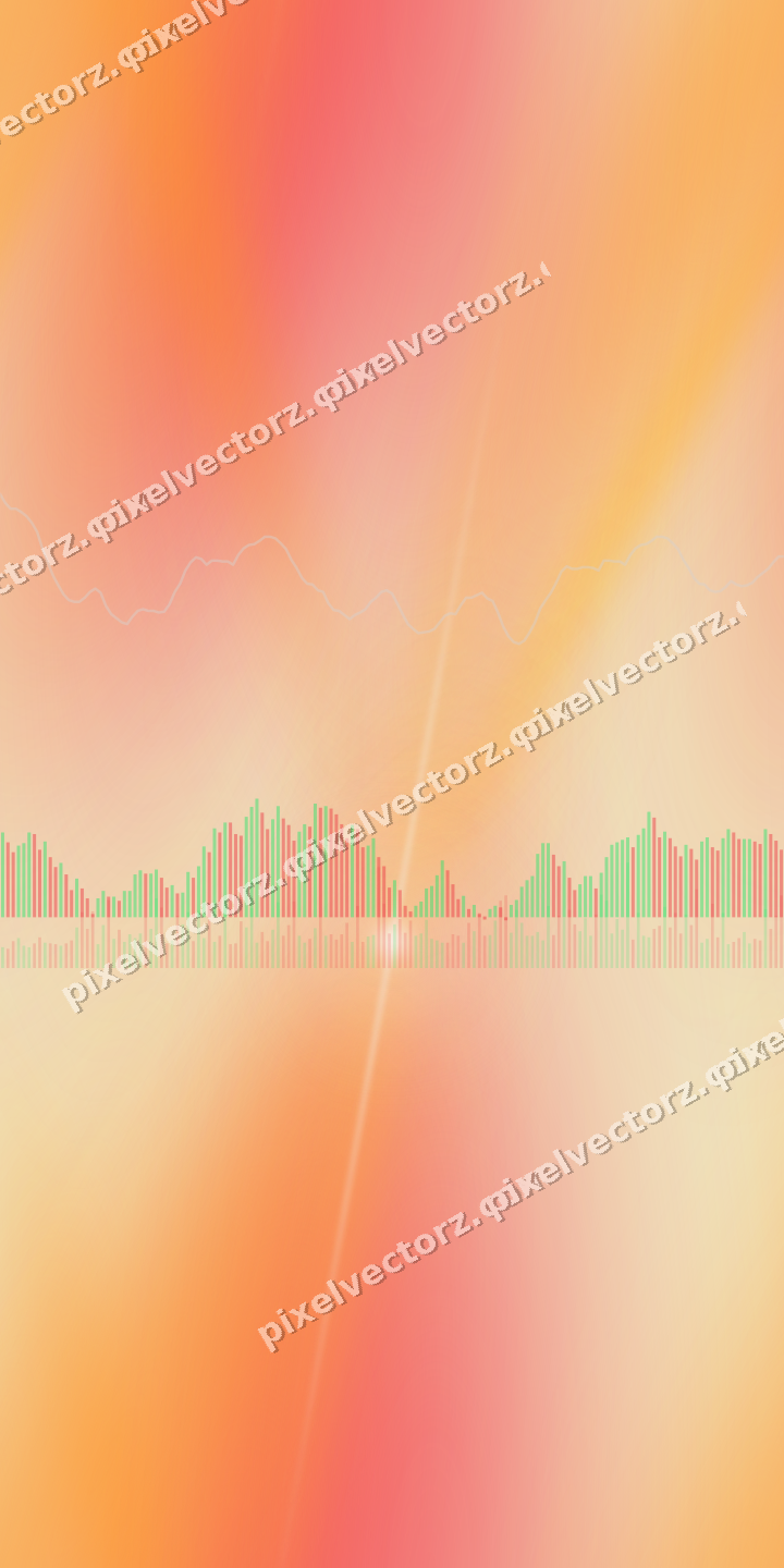 Nahtloser Pastell Diagramm Hintergrund in Orange und Bernstein