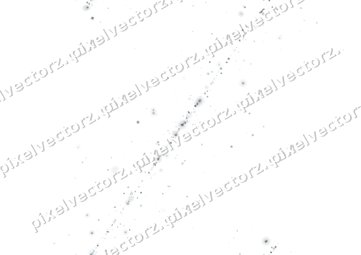 Nahtloses Glitzerband aus Sternen und Blüten auf transparentem Grund