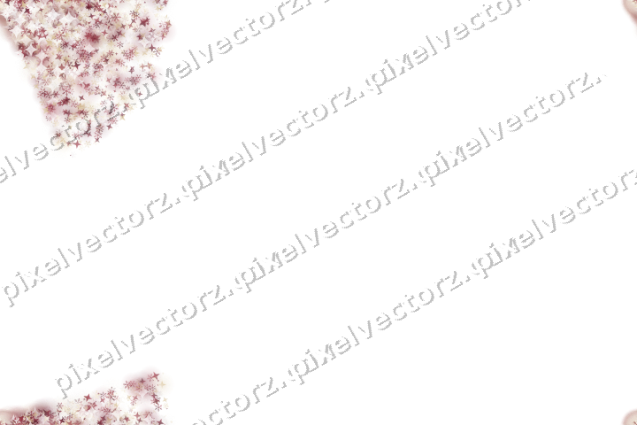 Nahtloser Glitzerfächer in Dunkelrosa und Rot auf transparentem Grund