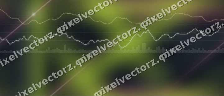 Nahtloser Neon Diagramm Hintergrund in Limette und Bernstein