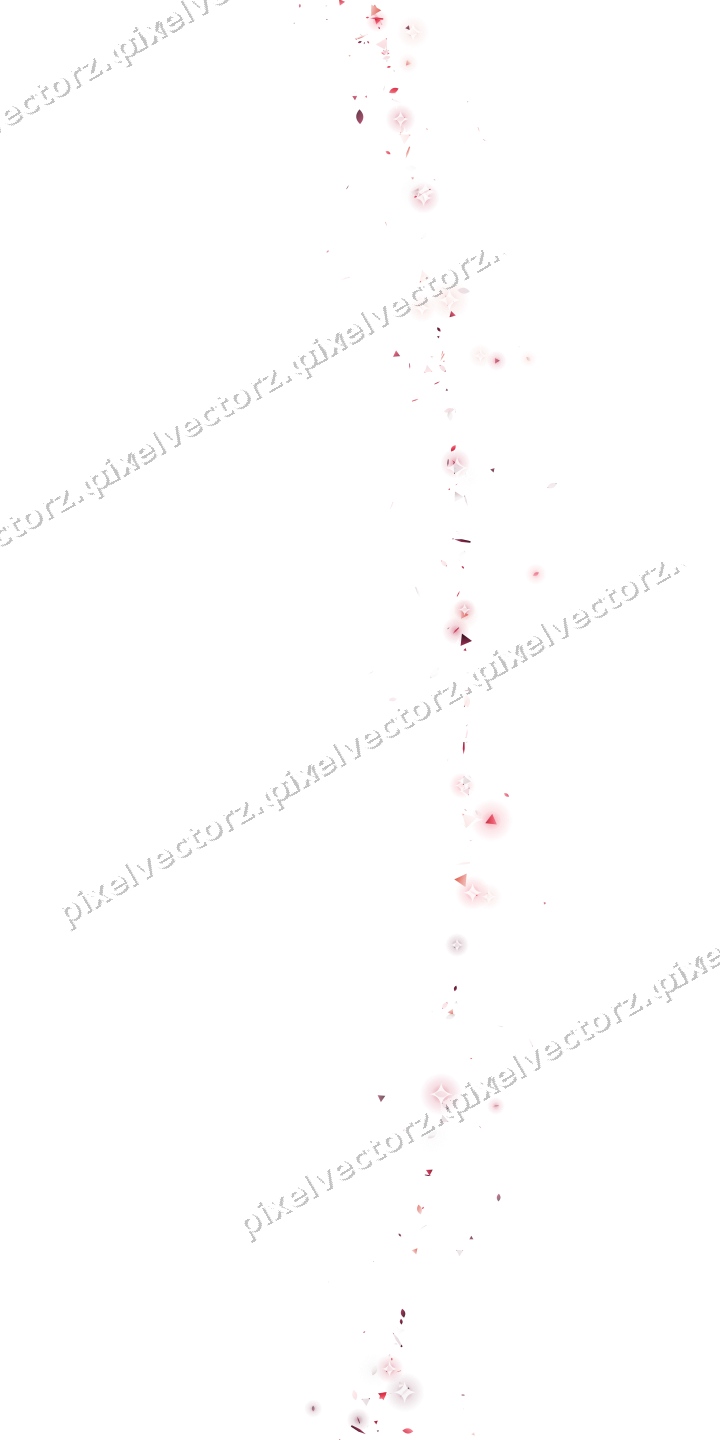 Nahtloser Glitzerbogen in Rosa und Rot auf transparentem Grund