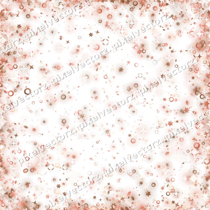 Nahtlose Glitzervignette in Orange und Rot auf transparentem Grund