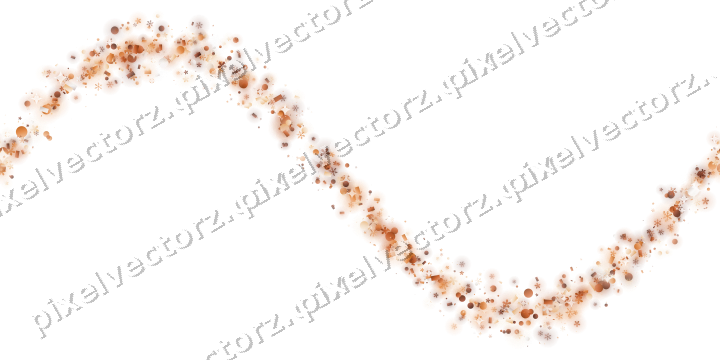 Nahtlose Glitzerwelle auf transparentem Grund