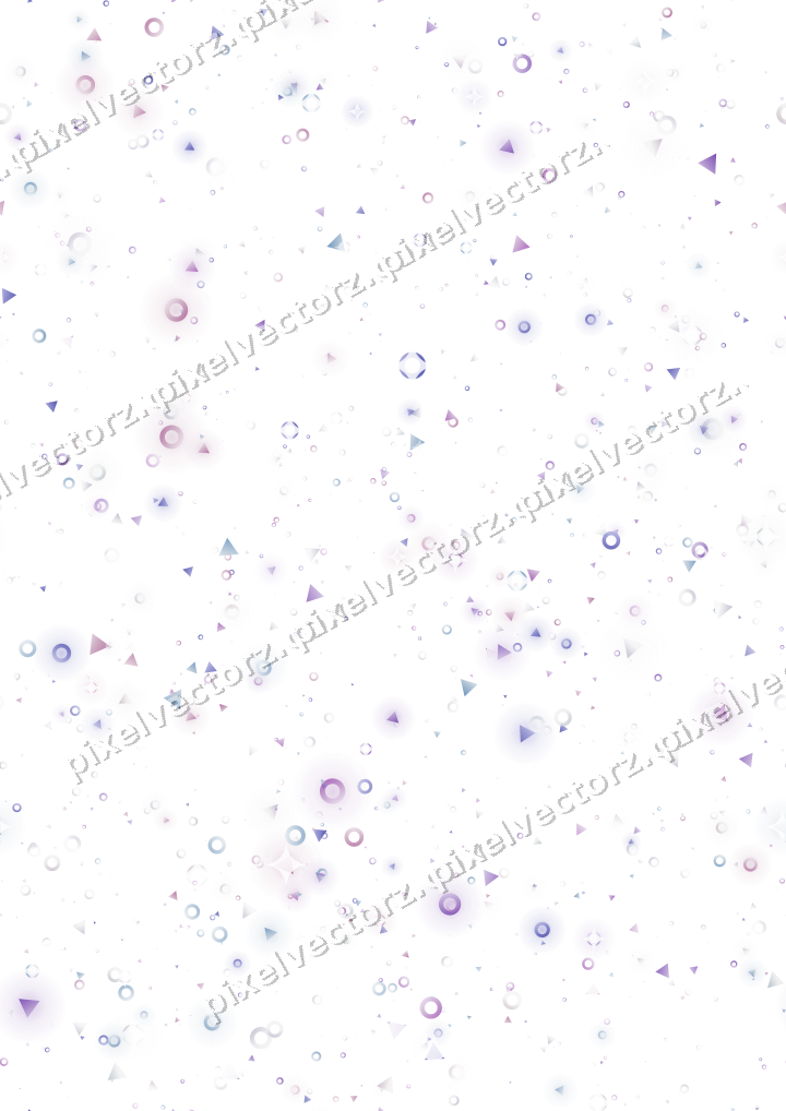Nahtlose Glitzerstreuung in Violett und Blau auf transparentem Grund