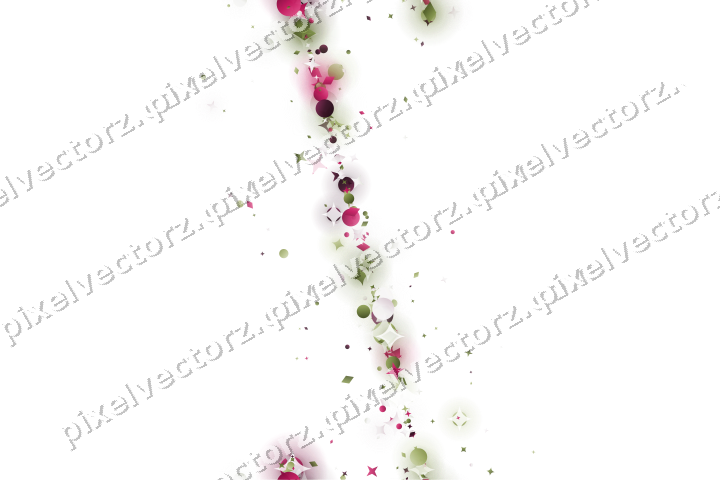Nahtloses Glitzerband aus Sternen und Funken auf transparentem Grund