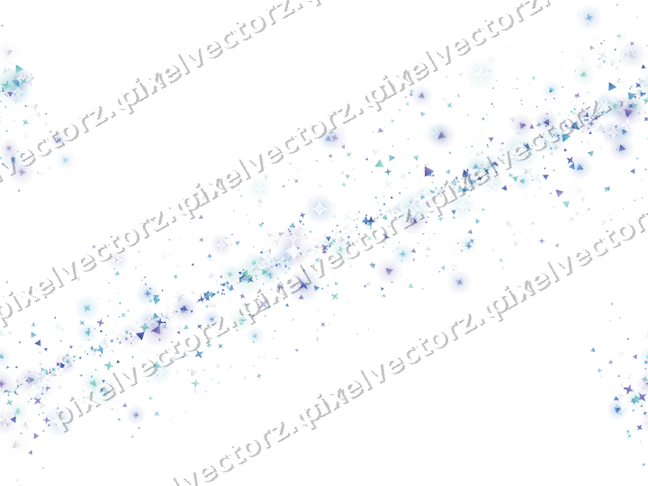 Nahtloses Glitzerband in Blau und Türkis auf transparentem Grund