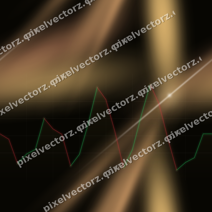 Nahtloser Neon Diagramm Hintergrund in Bernstein und Orange