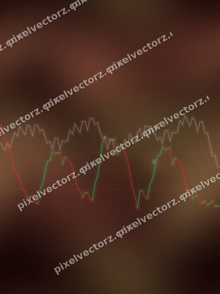 Nahtloser Neon Diagramm Hintergrund in Rot und Orange