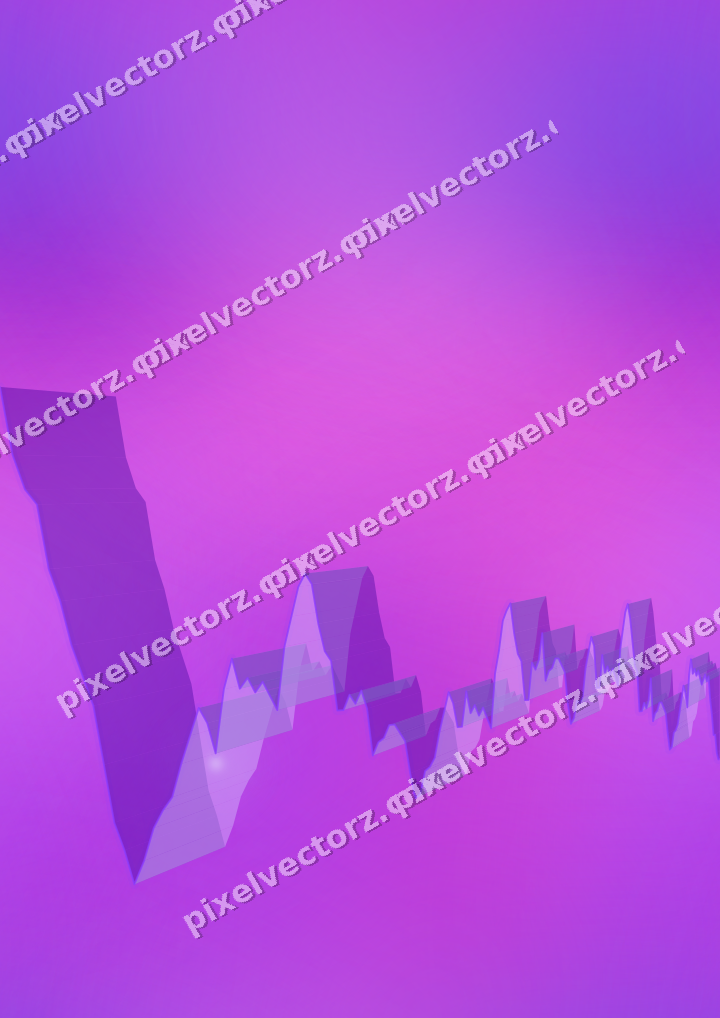 Nahtloser Neon Diagramm Hintergrund in Violett und Blau