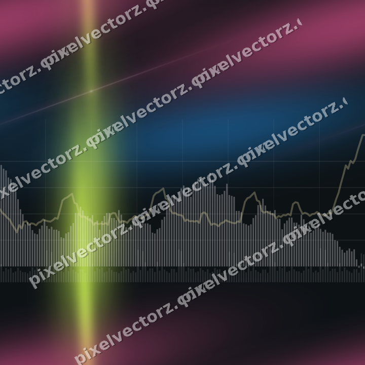 Nahtloser Neon Diagramm Hintergrund in Limette und Bernstein