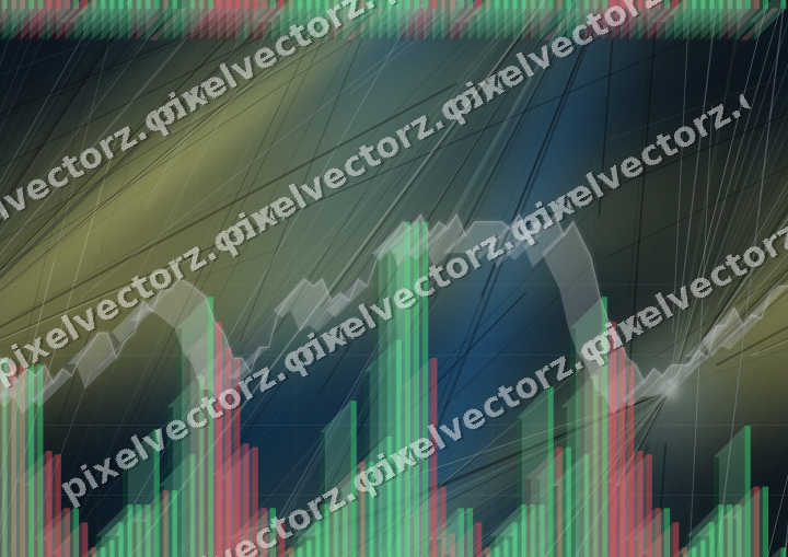Nahtloser Neon Diagramm Hintergrund in Blau und Gelb