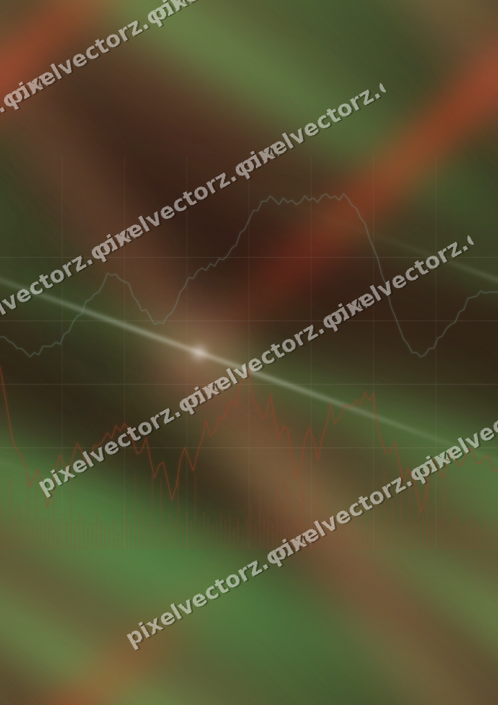 Nahtloser Neon Diagramm Hintergrund in Rot und Orange