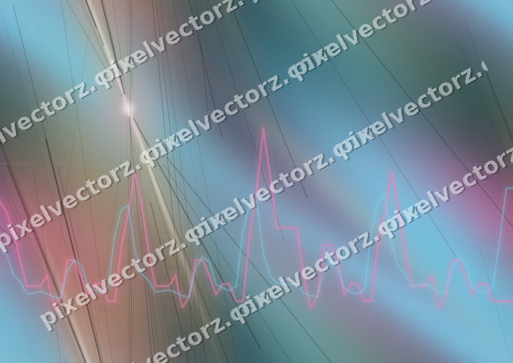 Nahtloser Neon Diagramm Hintergrund in Rosa und Türkis
