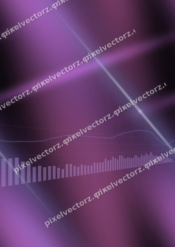 Nahtloser Neon Diagramm Hintergrund in Violett und Blau