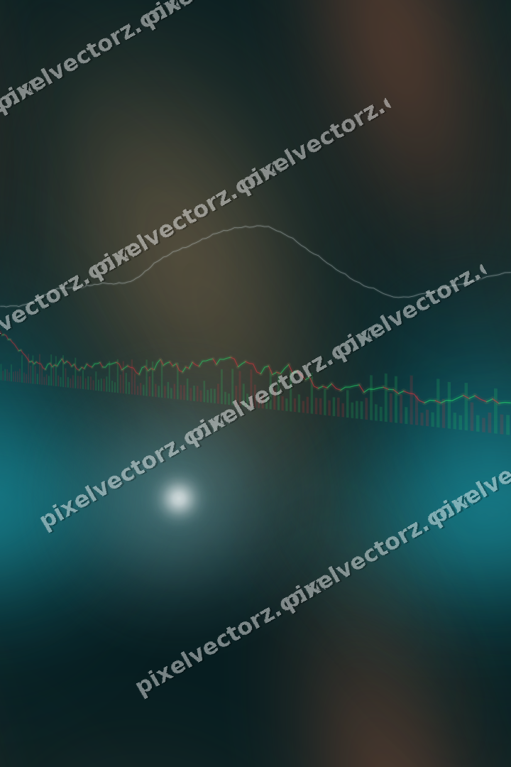 Nahtloser Neon Diagramm Hintergrund in Petrol und Orange