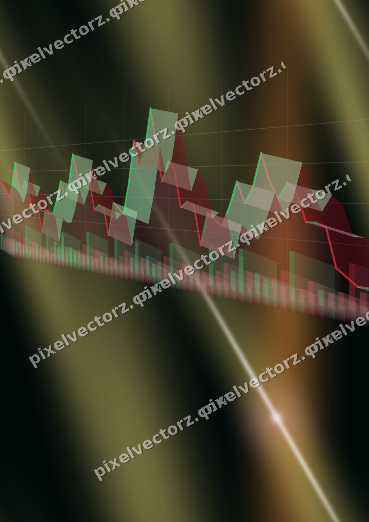 Nahtloser Neon Diagramm Hintergrund in Rosa und Orange