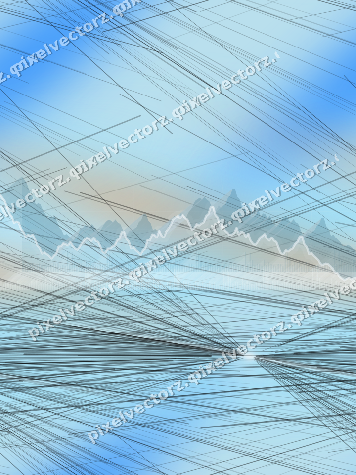 Nahtloser Pastell Diagramm Hintergrund in Blau und Rot