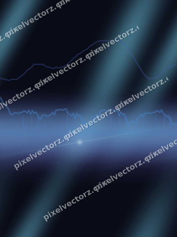 Nahtloser Neon Diagramm Hintergrund in Blau und Türkis