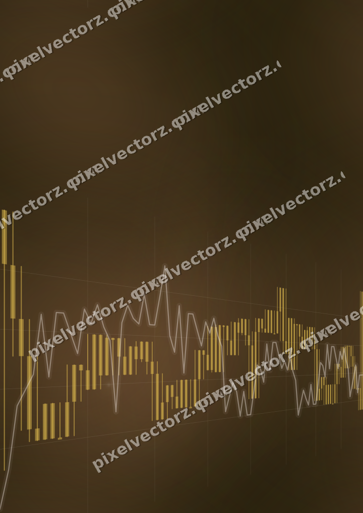 Nahtloser Neon Diagramm Hintergrund in Bernstein und Orange