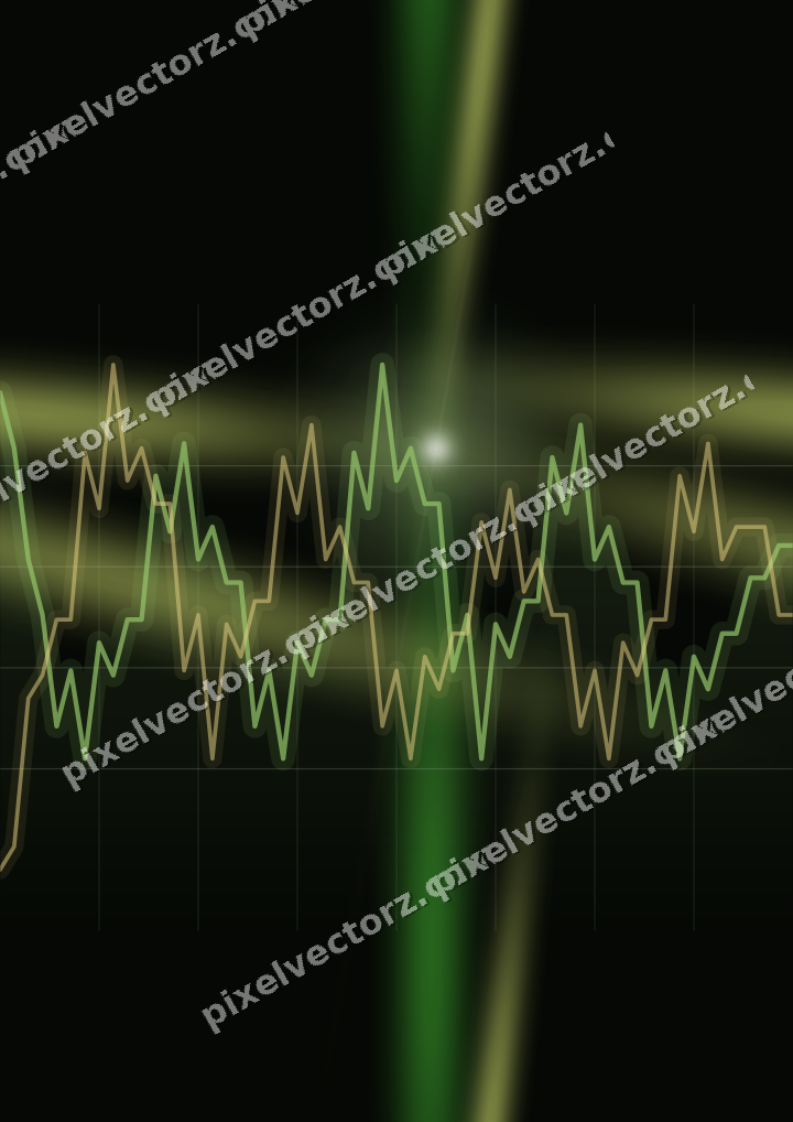 Nahtloser Neon Diagramm Hintergrund in Limette und Gelb