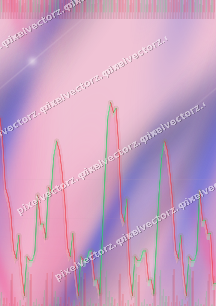 Nahtloser Pastell Diagramm Hintergrund in Rosa und Blau