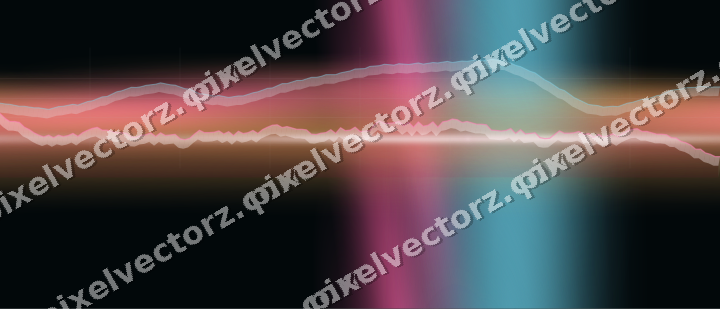 Nahtloser Neon Diagramm Hintergrund in Rosa und Türkis