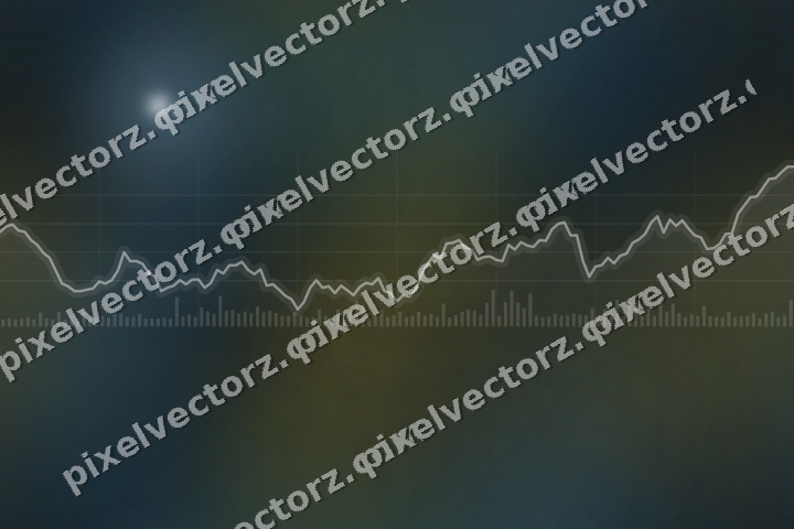 Nahtloser Neon Diagramm Hintergrund in Blau und Gelb