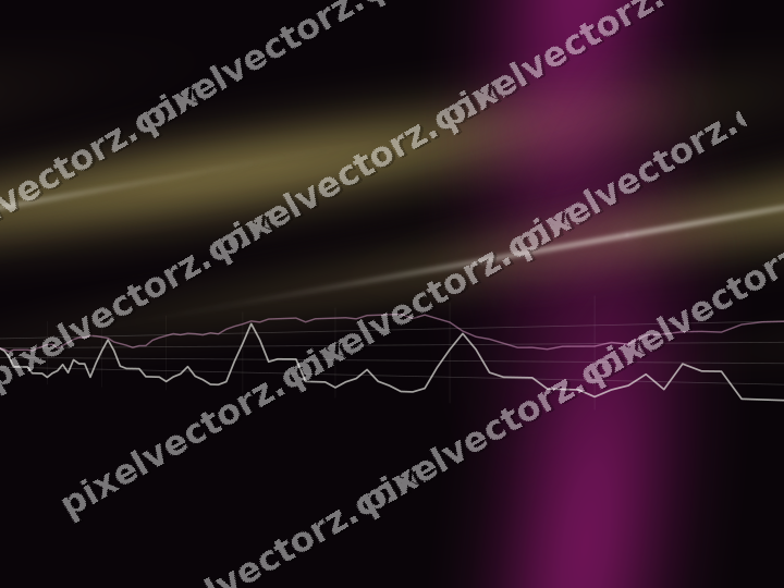 Nahtloser Neon Diagramm Hintergrund in Magenta und Limette