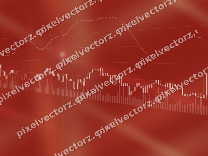 Nahtloser Neon Diagramm Hintergrund in Rot und Orange