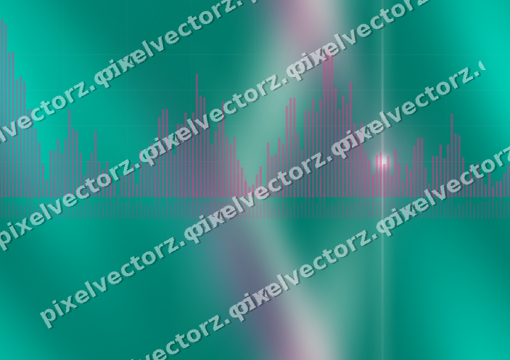 Nahtloser Neon Diagramm Hintergrund in Rosa und Orange