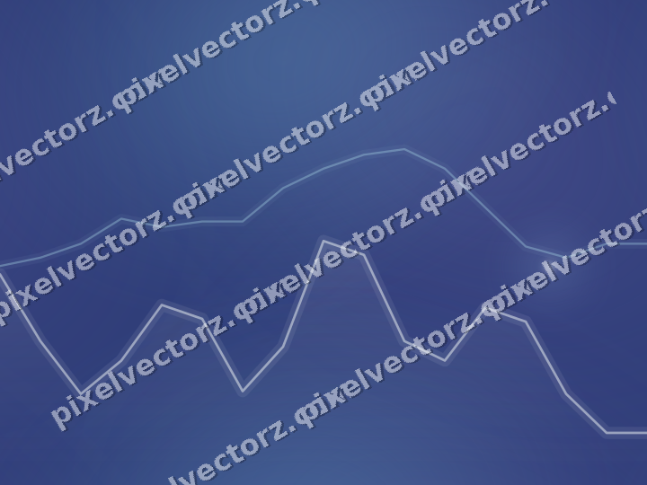 Nahtloser Neon Diagramm Hintergrund in Blau und Türkis
