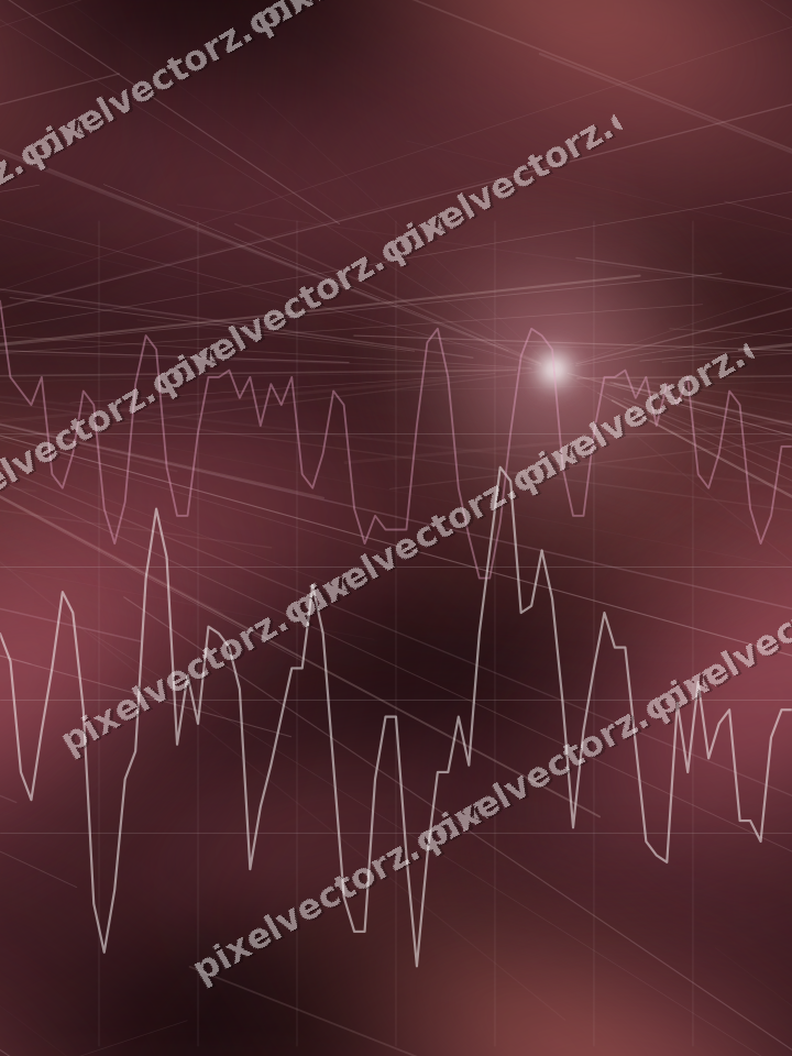 Nahtloser Neon Diagramm Hintergrund in Rosa und Rot