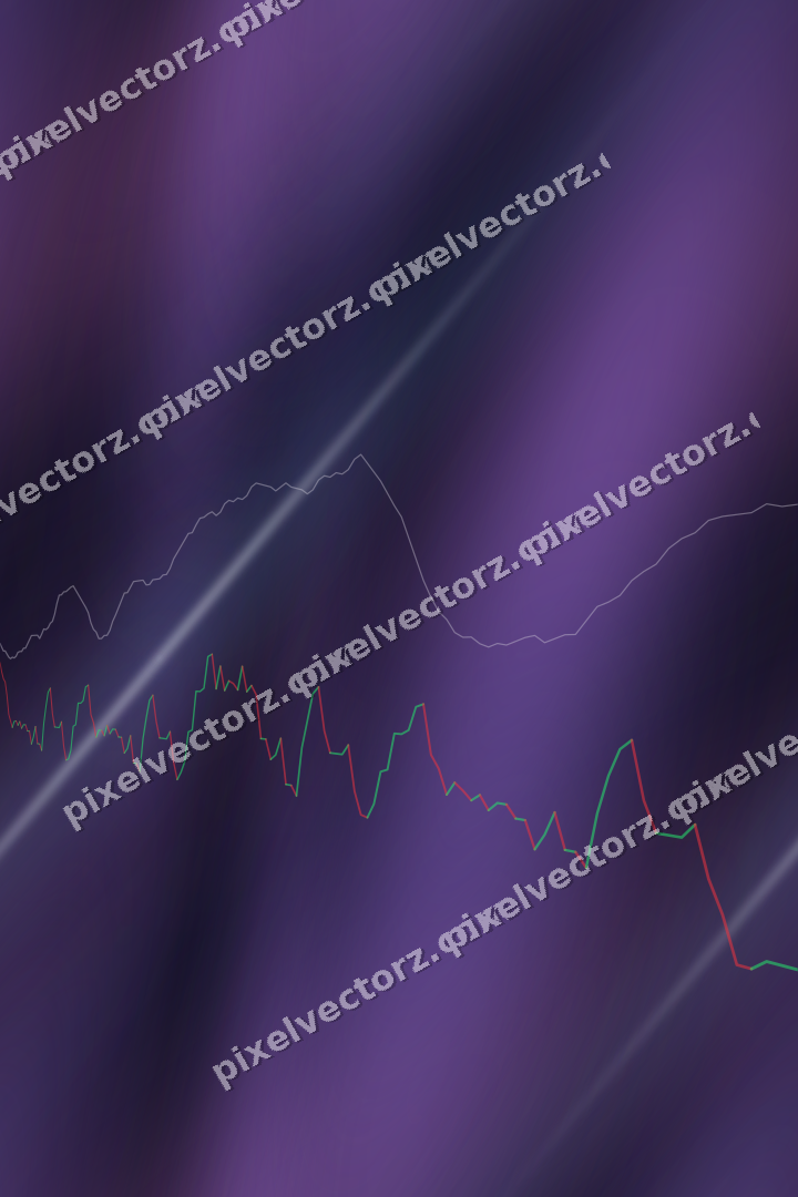 Nahtloser Neon Diagramm Hintergrund in Violett und Blau