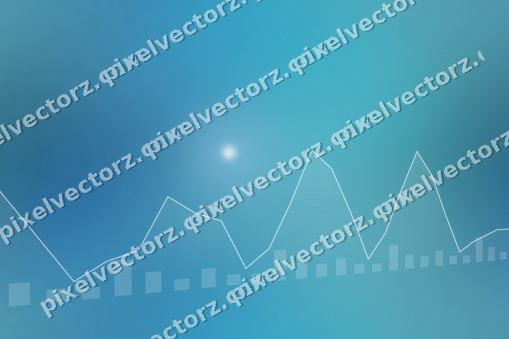 Nahtloser Neon Diagramm Hintergrund in Blau und Petrol