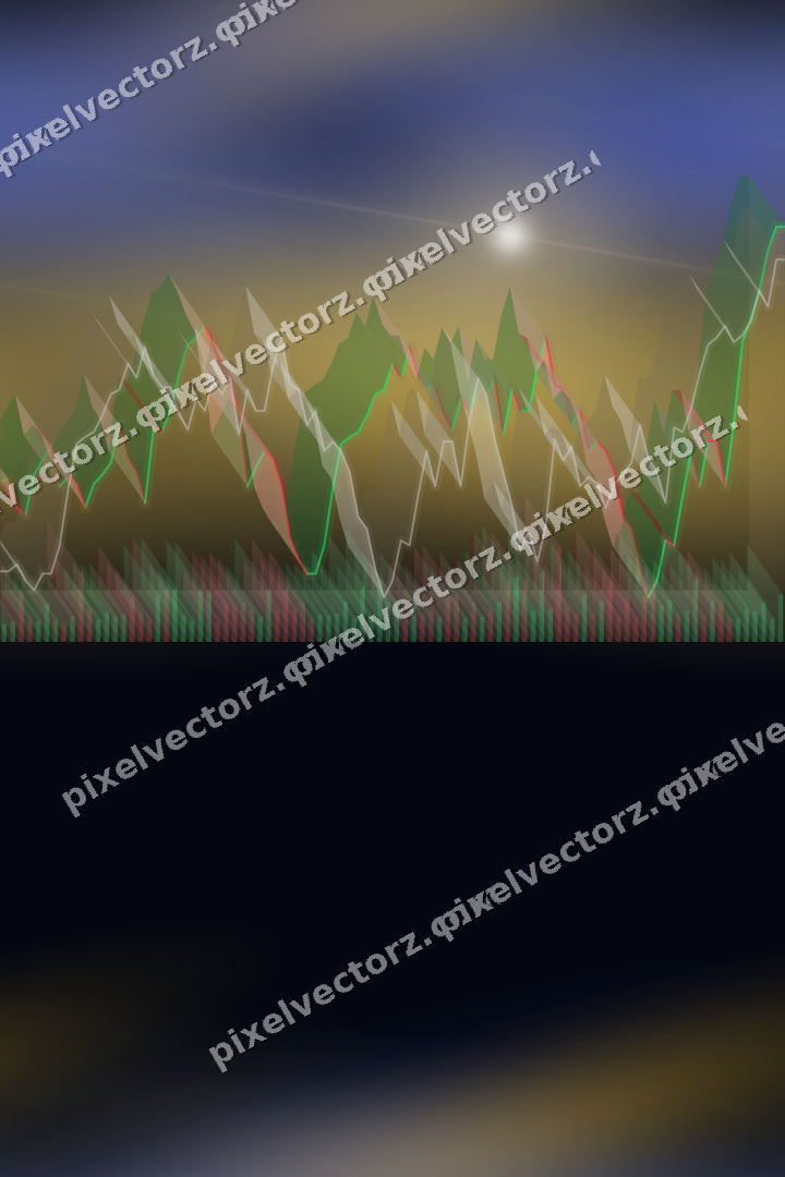 Nahtloser Neon Diagramm Hintergrund in Bernstein und Blau
