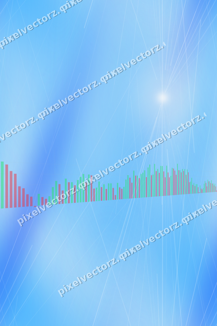 Nahtloser Pastell Diagramm Hintergrund in Türkis und Blau