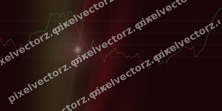 Nahtloser Neon Diagramm Hintergrund in Rot und Grün