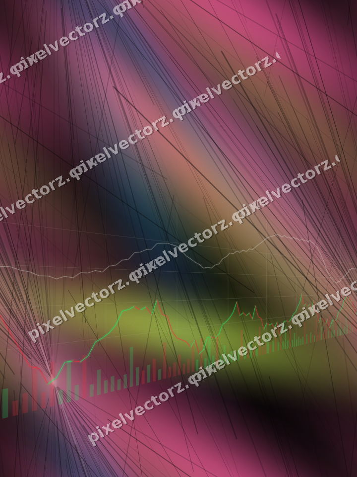 Nahtloser Neon Diagramm Hintergrund in Limette und Bernstein
