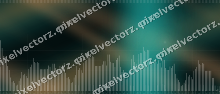 Nahtloser Neon Diagramm Hintergrund in Orange und Petrol