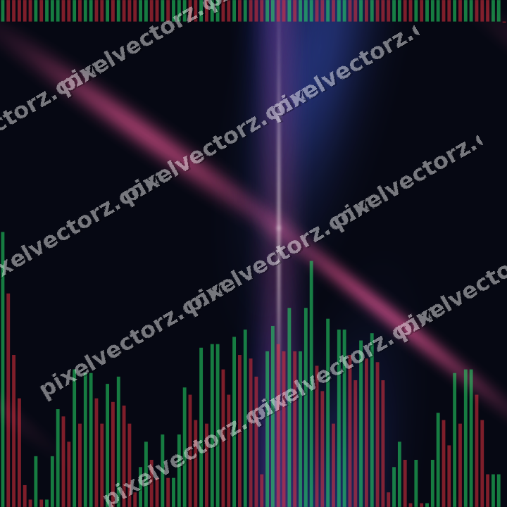 Nahtloser Neon Diagramm Hintergrund in Rosa und Blau