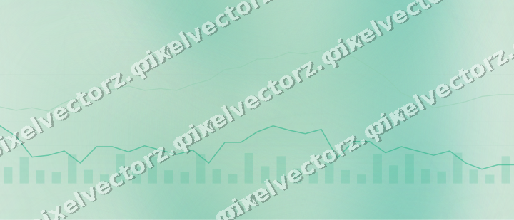 Nahtloser Pastell Diagramm Hintergrund in Grün und Petrol