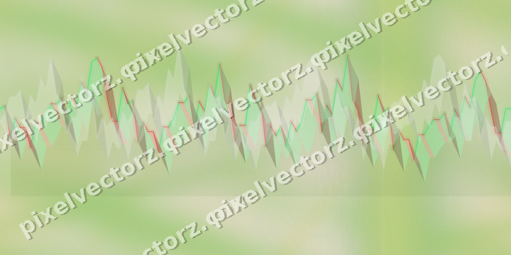 Nahtloser Pastell Diagramm Hintergrund in Limette und Gelb